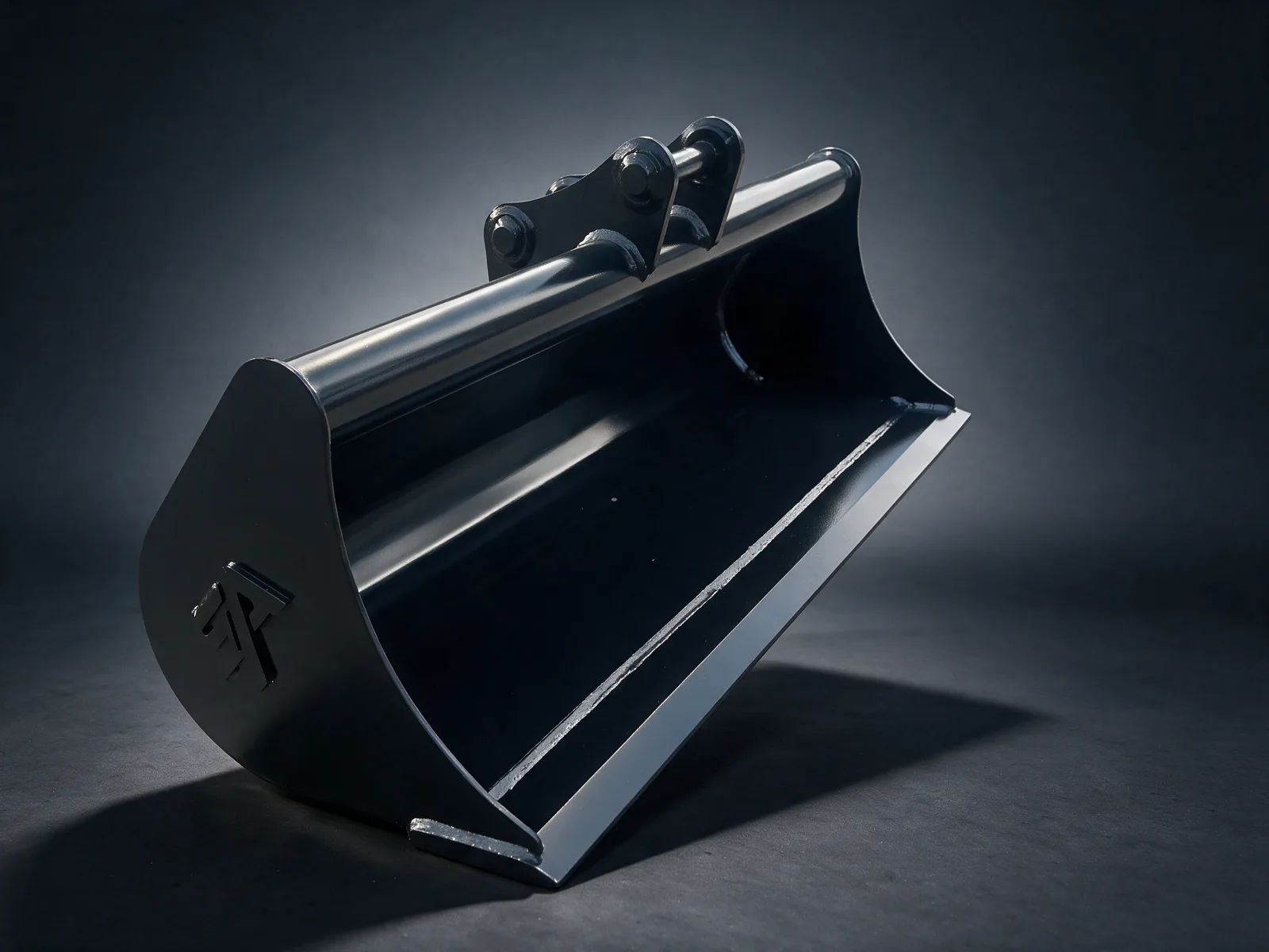 Sperrin Attachments wide toothless grading bucket